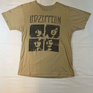 Led Zeppelin members graphic tee